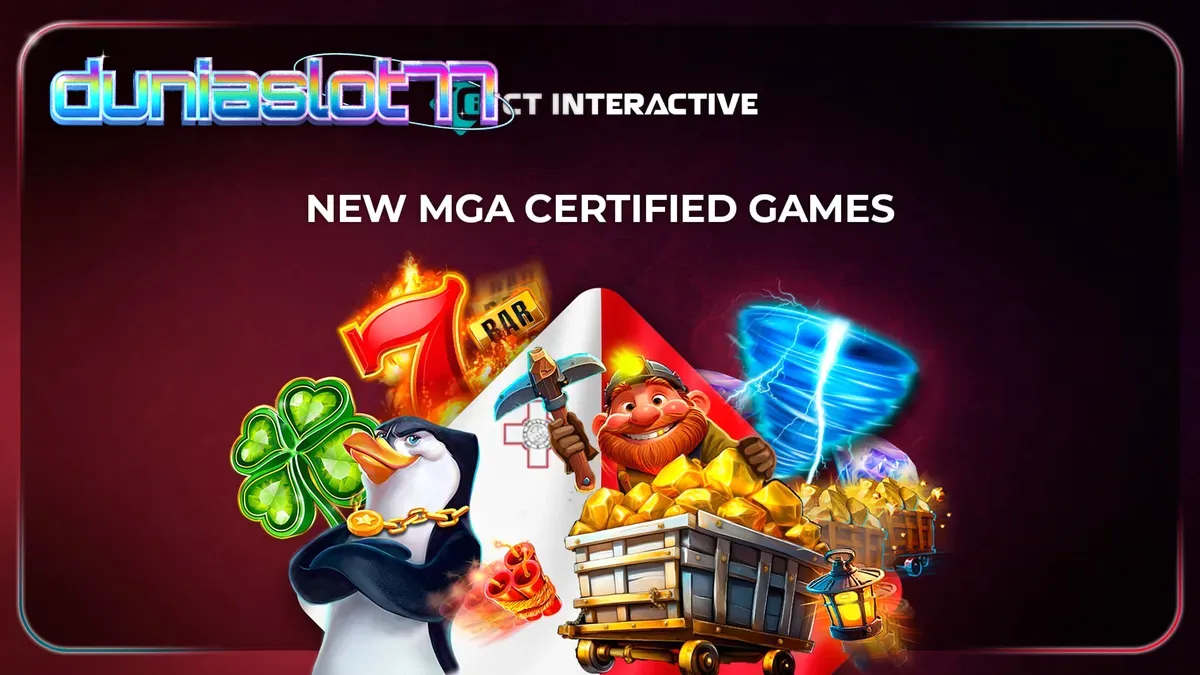 Deretan judul slot terbaru dari CT Interactive yang telah mendapatkan sertifikasi MGA.